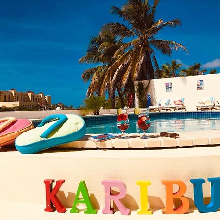 Karibu Aruba Boutique Hotel Palm Beach Luaran gambar